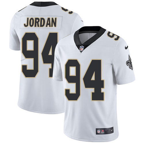 Nike Saints #94 Cameron Jordan White Youth Stitched NFL Vapor Untouchable Limited Jersey